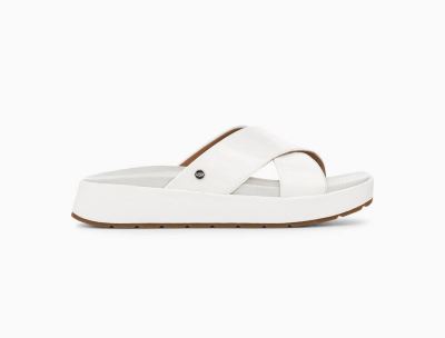 UGG Emily Womens Slides White - AU 146MK